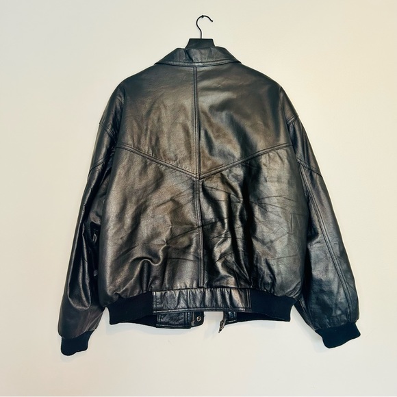 ✨HOST PICK ✨ Men's Vintage Trail’s End Black Genuine Leather Jacket - Picture 9 of 10